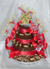 joint 16th birthday chocolate tier