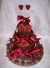 marriage chocolate tier