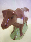 a picture of a chocolate cow