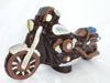a picture of a chocolate Harley Davidson
